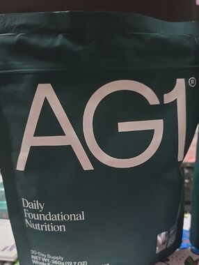 AG1, Daily Foundational Nutrition - Green Supplement, Nov Expiration